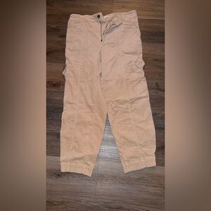 Women's Tan Cargo Pants